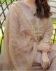 3 Piece Katan Silk Outfit With Lacework On the Neckline nearly zoom