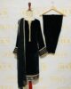 Beautiful Micro Velvet Black Dress