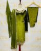 Mehndi Green 3pc dress