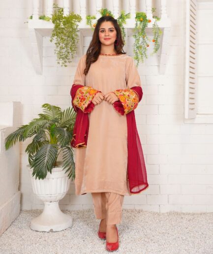 3 Piece Skin Velvet Dress